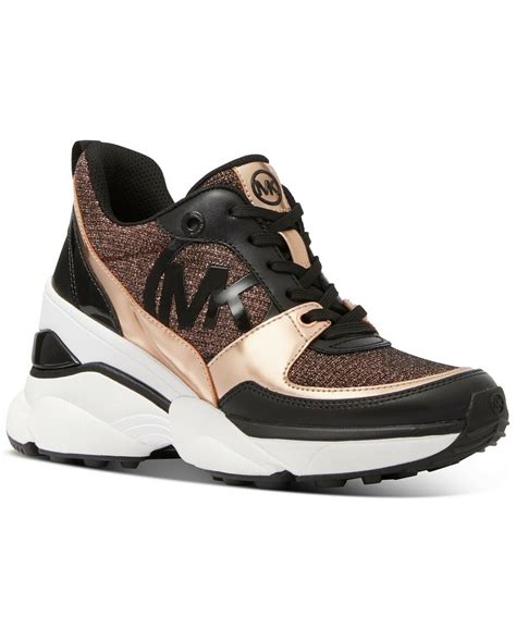 michael kors sneakers macy's|michael kors sneakers sale women's.